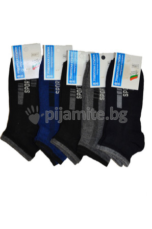 Чорапи Родопска ст. Мъжки Български чорапи Мъжки терлик Спорт 40/45 - 5 бр./пакет